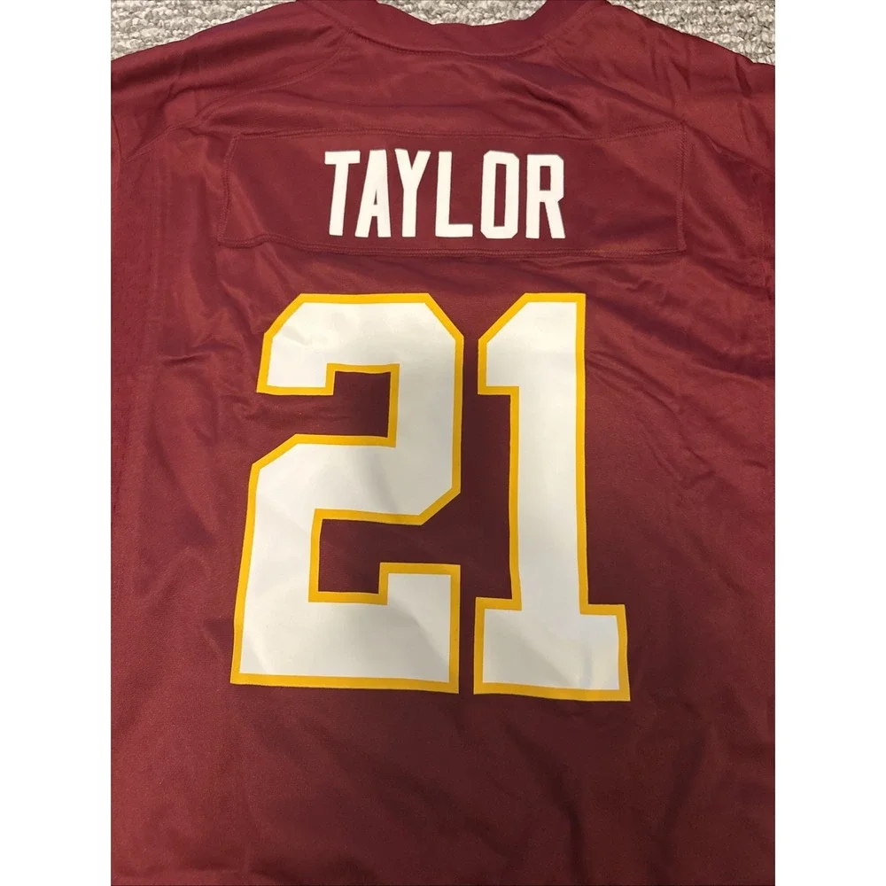 Nike Sean Taylor NFL Washington Redskins #21 On Field Game Jersey Men's Size XL